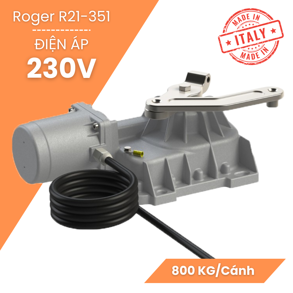 Motor Cổng tự động âm sàn Roger Italia R21/351 – 230V